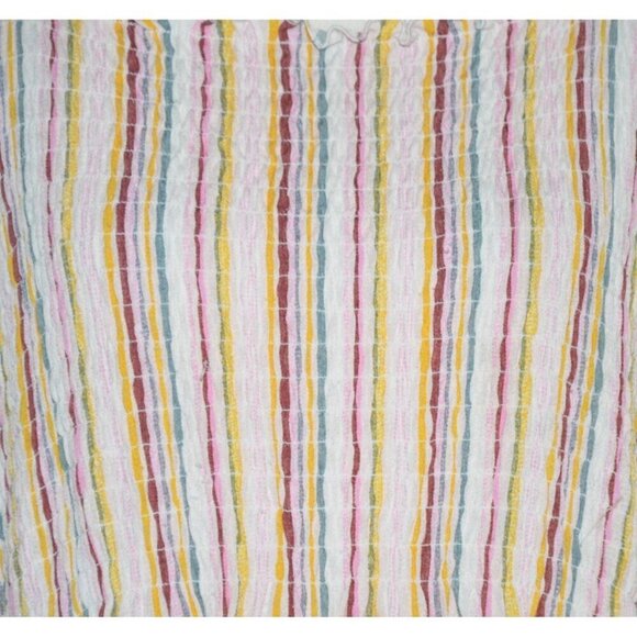 Wild Fable Striped Sleeveless Maxi Dress Plus Size 4X Tie Up Straps Sundress - Picture 3 of 11